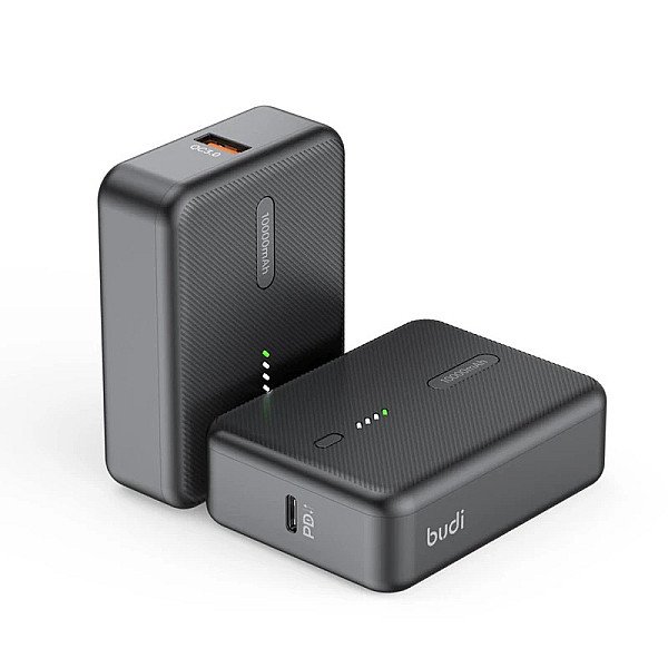 پاوربانک جیبی Budi ظرفیت 10000mAh با شارژ سریع 22.5W