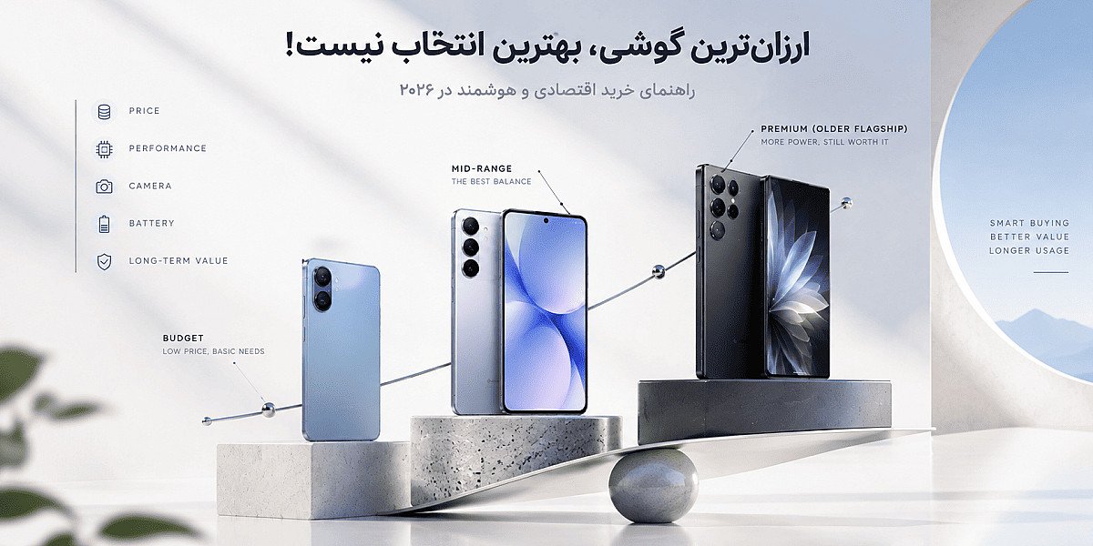 اقتصادی‌ترین گوشی‌ها برای خرید